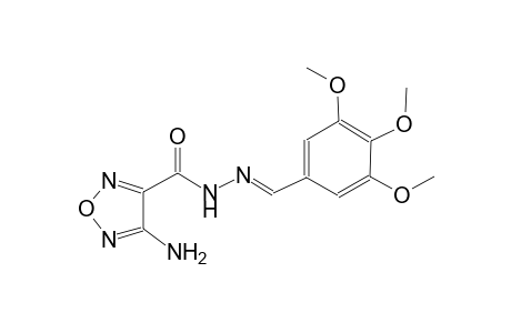 4-Amino-N'-[(E)-(3,4,5-trimethoxyphenyl)methylidene]-1,2,5-oxadiazole-3-carbohydrazide