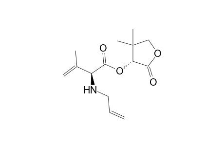 (2S,3'R)-2-Allylamino-3-methylbut-4-enoic acid 4,4-dimethyl-2-oxotetrahydrofuran-3-yl ester