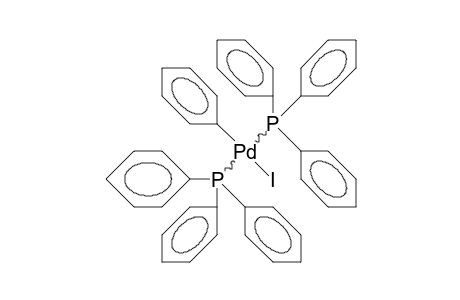 trans-Iodo-phenyl-bis(triphenylphosphino) palladium