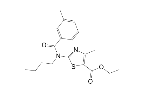 ethyl 2-[butyl(3-methylbenzoyl)amino]-4-methyl-1,3-thiazole-5-carboxylate