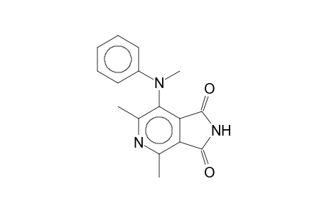 4,6-Dimethyl-7-(methylanilino)-1H-pyrrolo[3,4-c]pyridine-1,3(2H)-dione