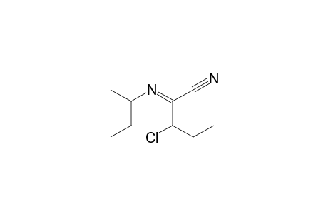Pentanenitrile, 3-chloro-2-[(1-methylpropyl)imino]-