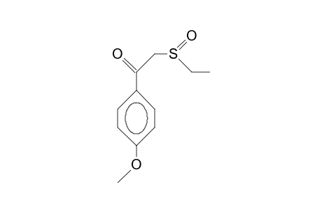 2-Ethylsulfinyl-4'-methoxy-acetophenone