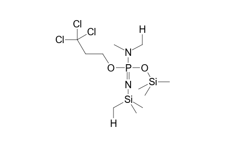 N,N-DIMETHYL-O,N'-BIS(TRIMETHYLSILYL)-O-(3,3,3-TRICHLOROPROPYL)AMIDOIMIDOPHOSPHATE