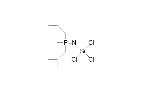 (Trichloro-silylimino)-(2-methyl-propyl)-propyl-methyl-phosphorane