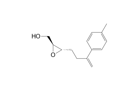 [(2S,3S)-3-[3-(4-methylphenyl)but-3-enyl]-2-oxiranyl]methanol