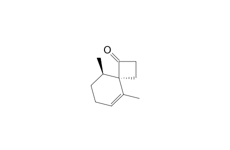 Spiro[3.5]non-5-en-1-one, 5,9-dimethyl-, trans-