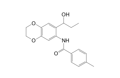 Benzamide, N-[7-(1-hydroxypropyl)-2,3-dihydrobenzo[1,4]dioxin-6-yl]-4-methyl-