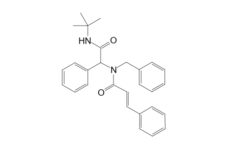 N-Benzyl-N-(2-(tert-butylamino)-2-oxo-1-phenylethyl)cinnamamide
