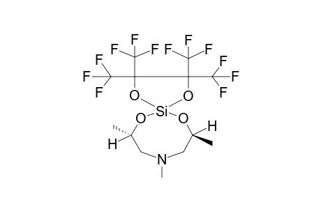 (RR)-7,9,11-TRIMETHYL-2,2,3,3-TETRAKIS(TRIFLUOROMETHYL)-1,4,6,12-TETRAOXA-9-AZA-5-SILASPIRO[4.7]DODECANE
