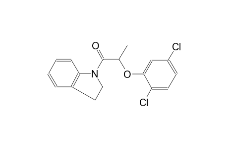 1H-indole, 1-[2-(2,5-dichlorophenoxy)-1-oxopropyl]-2,3-dihydro-