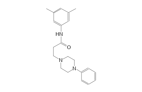 1-piperazinepropanamide, N-(3,5-dimethylphenyl)-4-phenyl-