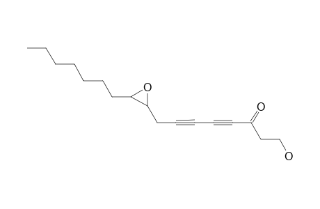 PQ-7;1-HYDROXY-9,10-EPOXY-3-OXO-HEPTADECA-4,6-DIYNE
