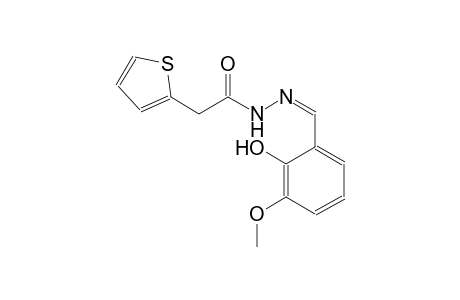 2-thiopheneacetic acid, 2-[(Z)-(2-hydroxy-3-methoxyphenyl)methylidene]hydrazide