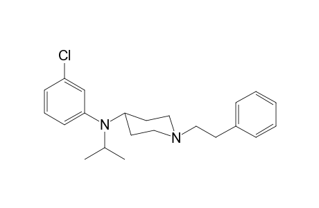 N-3-Chlorophenyl-N-(2-propyl)-1-(2-phenylethyl)piperidin-4-amine