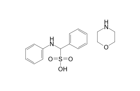 alpha-ANILINO-alpha-TOLUENESULFONIC ACID, COMPOUND WITH MORPHOLINE (1:1)
