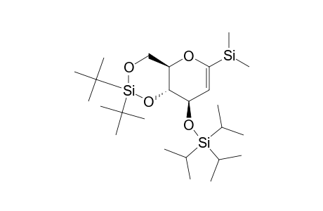 1-C-DIMETHYLSILYL-3-O-TRIISOPROPYLSILYL-4,6-O-DI-(TERT.-BUTYL)-SILANE-DIYL-D-GLUCAL