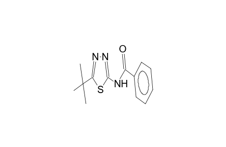 N-(5-tert-butyl-1,3,4-thiadiazol-2-yl)benzamide