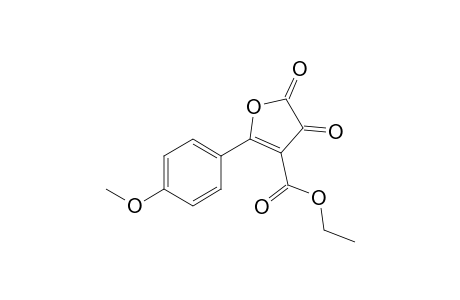 2-(4-methoxyphenyl)-4,5-dioxo-3-furancarboxylic acid ethyl ester