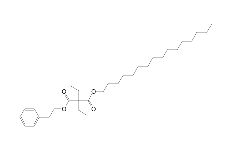 Diethylmalonic acid, hexadecyl phenethyl ester