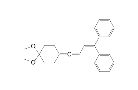 8-(4,4-Diphenylbuta-1,3-dien-1-ylidene)-1,4-dioxaspiro[4.5]decane