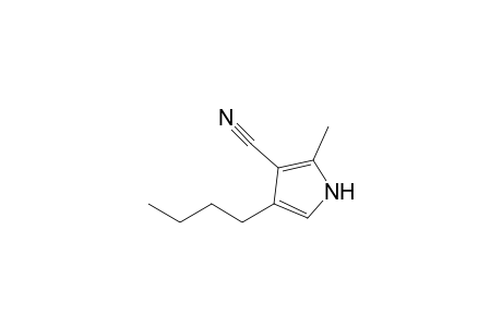 4-Butyl-2-methylpyrrole-3-carbonitrile
