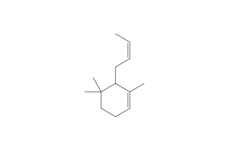 6-[(2Z)-2-Butenyl]-1,5,5-trimethyl-1-cyclohexene