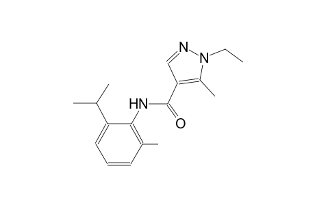 1-ethyl-N-(2-isopropyl-6-methylphenyl)-5-methyl-1H-pyrazole-4-carboxamide
