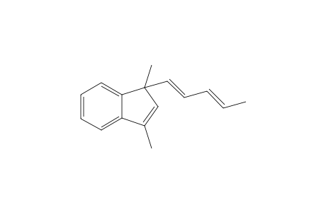 1,3-Dimethyl-1-[(1E,3E)-penta-1,3-dienyl]indene