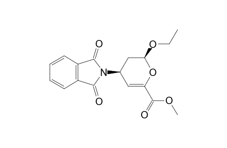 (4S,6S)-4-(1,3-diketoisoindolin-2-yl)-6-ethoxy-5,6-dihydro-4H-pyran-2-carboxylic acid methyl ester
