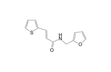 (2E)-N-(2-Furylmethyl)-3-(2-thienyl)-2-propenamide