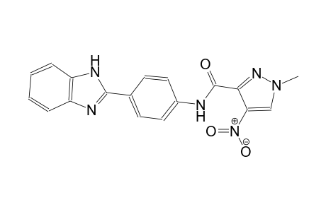 N-[4-(1H-benzimidazol-2-yl)phenyl]-1-methyl-4-nitro-1H-pyrazole-3-carboxamide