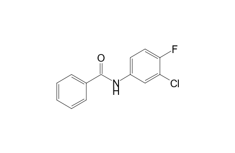 N-(3-Chloro-4-fluorophenyl)benzamide