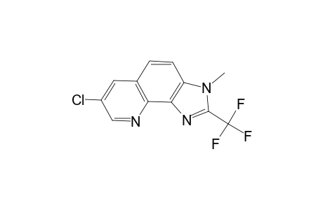 3H-Imidazo[4,5-h]quinoline, 7-chloro-3-methyl-2-(trifluoromethyl)-