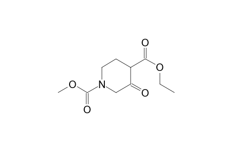 (±)-4-Ethyl 1-methyl 3-oxopiperidine-1,4-dicarboxylate