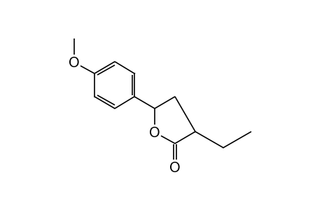 DIHYDRO-3-ETHYL-5-(p-METHOXYPHENYL)-2(3H)-FURANONE
