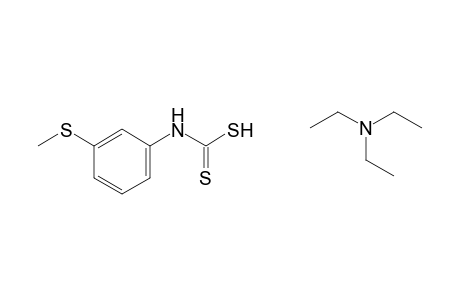 dithio-m-(methylthio)carbanilic acid, compound with triethylamine(1:1)