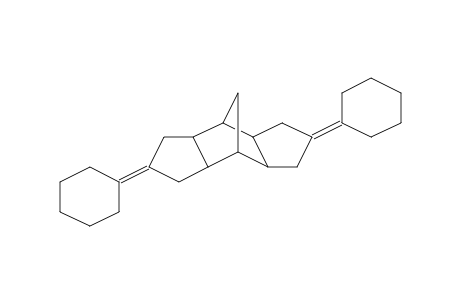 Tetracyclo[7.3.0.1(2,8).0(3,7)]tridecane, 5,11-bis(cyclohexylidene)-