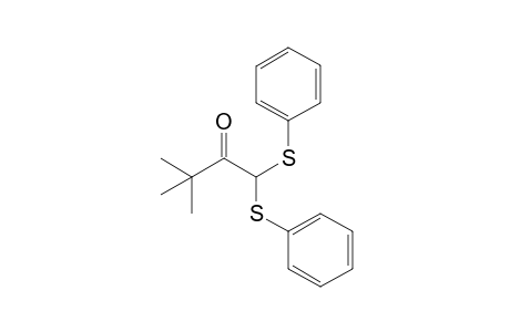 3,3-dimethyl-2-oxobutyraldehyde, 1-(diphenyl mercaptal)