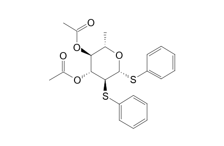 PHENYL-3,4-DI-O-ACETYL-2-S-PHENYL-1,2-DITHIO-6-DEOXY-BETA-L-GLUCOPYRANOSIDE
