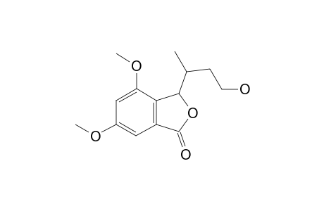 3-(4-hydroxybutan-2-yl)-4,6-dimethoxy-3H-2-benzofuran-1-one