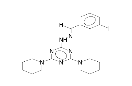 2,4-dipiperidino-6-(3-iodobenzylidenehydrazino)-1,3,5-triazine
