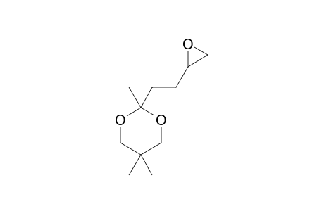2-(2-OXIRANYL-ETHYL)-[1.3]-DIOXANE;ENTRY-#7