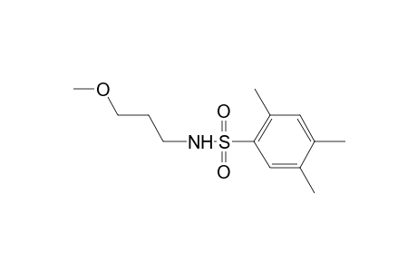 Benzenesulfonamide, N-(3-methoxypropyl)-2,4,5-trimethyl-