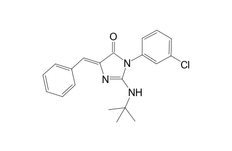 4-Benzylidene-2-(tert-butylamino)-1-(3-chlorophenyl)-1H-imidazol-5(4H)-one