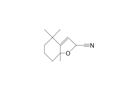 2,2,6-Trimethyl-7-oxabicyclo(4.3.0)nona-1(9)-ene-8-carbonitrile