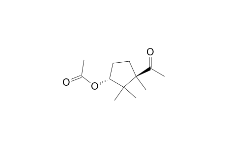 [(1R,3 R)-3-Acetoxy-1,2,2-trimethylcyclopentyl]methylketone