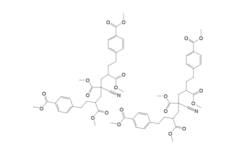 DIMETHYL-4-CYANO-4-METHOXYCARBONYL-2,6-BIS-[2-(4-METHOXYCARBONYLPHENYL)-ETHYL]-HEPTANODIOATE