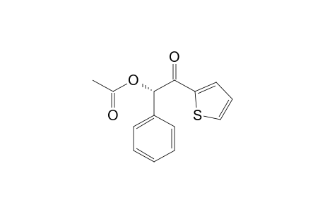 (S)-1-(2-Thienyl)-2-acetoxy-2-phenylethanone