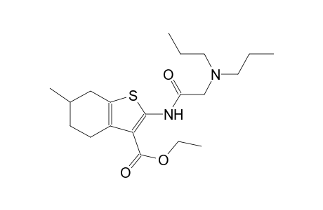 ethyl 2-{[(dipropylamino)acetyl]amino}-6-methyl-4,5,6,7-tetrahydro-1-benzothiophene-3-carboxylate
